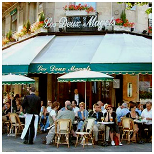 Les Deux Magots - Caf mythique dans le 6eme arrondissement de Paris - Photo  