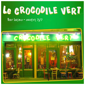 Le Crocodile Vert - Bar de nuit latino dans le 15eme arrondissement de Paris - Photo © 